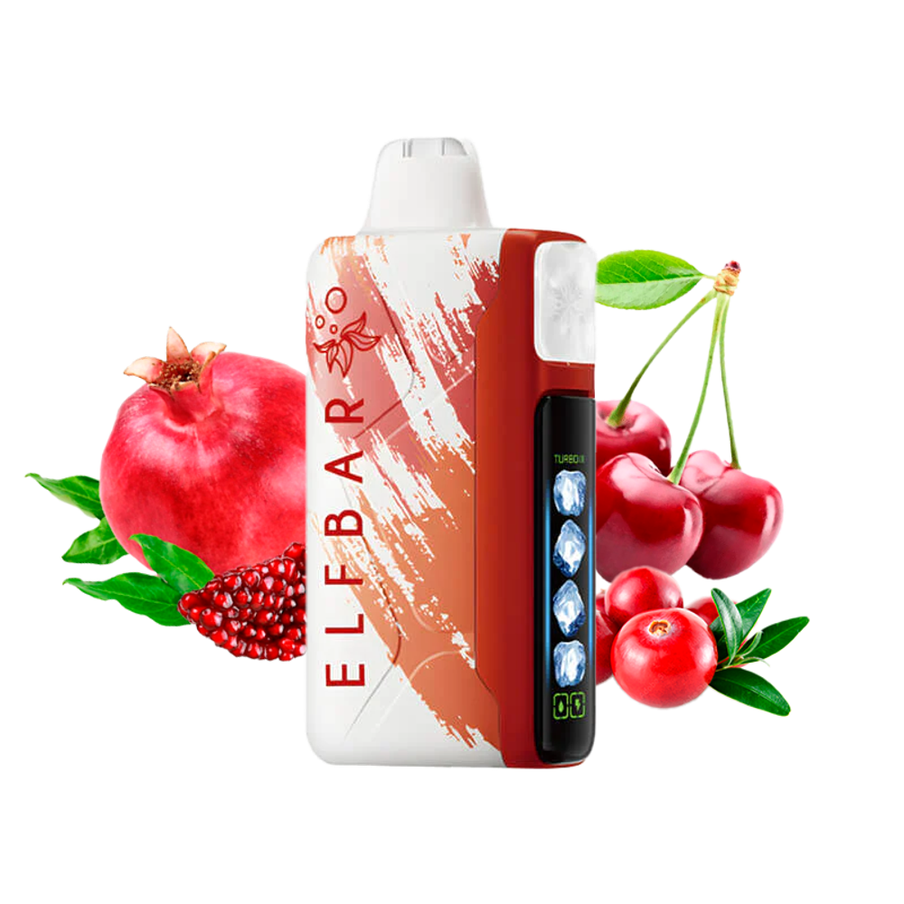 ELF BAR ICE KING 40000 - Cherry Pomegranate Cranberry