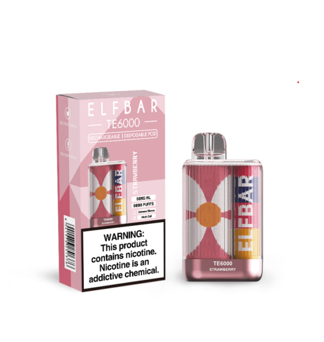 ELF BAR TE 6000 - Strawberry
