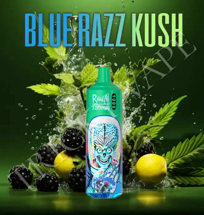 RandM 9000 - Blue Razz Kush