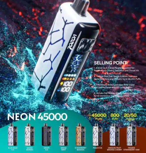 Vozol Neon 45000 - Miami Mint