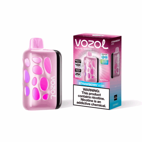 Vozol Rave 40000 - Strawberry Kiwi